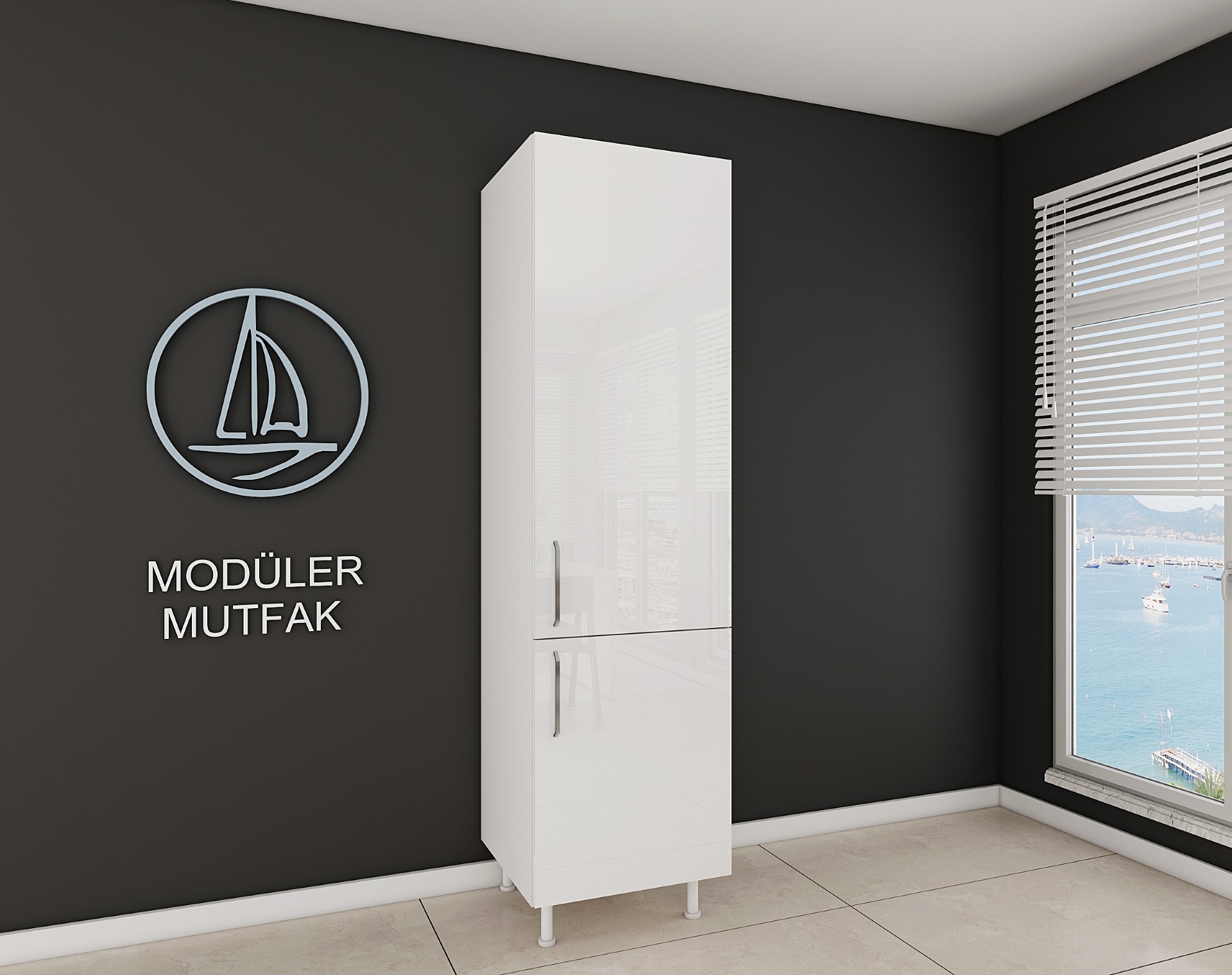60cm Hazır Mutfak Boy Dolabı