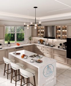 450cm x 420cm - ADA006 - Ada Hazır Mutfak Dolabı- Küchen