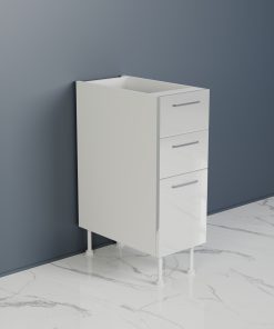 30cm Hazır Mutfak 3 Çekmeceli Alt Dolabı