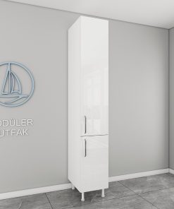 40cm Kiler Sepetli Boy Dolabı (90cm Üst Dolap Uyumlu)