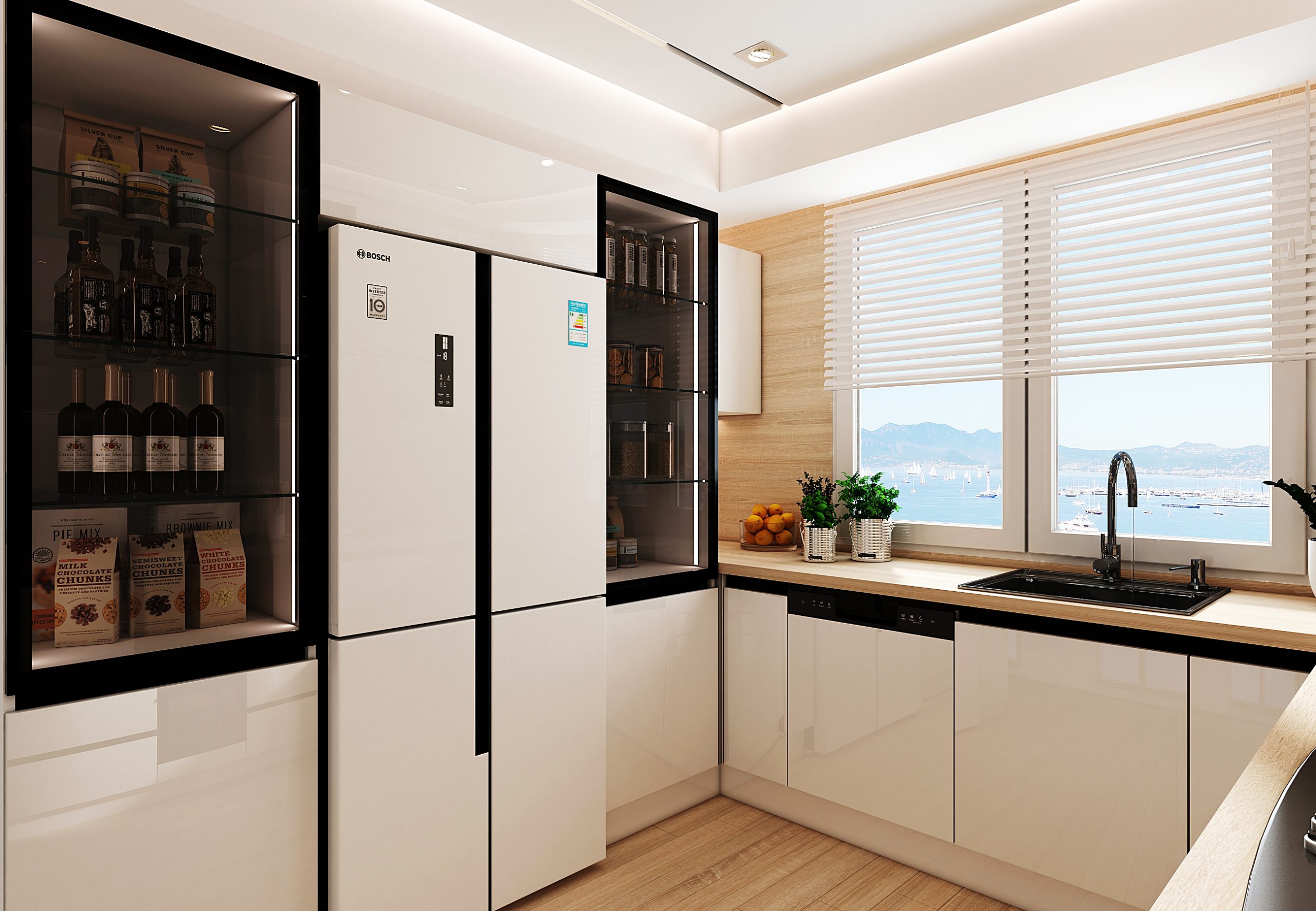 U Formlu Hazır Mutfak Dolabı- Model052 - Görsel 8