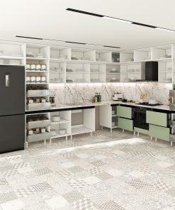 L Tipi Hazır Mutfak Dolabı- 430x300 Model 055 - Görsel 13