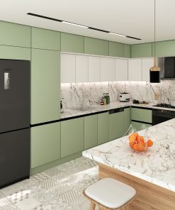 L Tipi Hazır Mutfak Dolabı- 430x300 Model 055 - Görsel 3