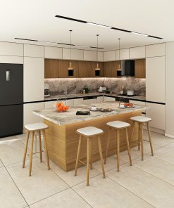 L Tipi Hazır Mutfak Dolabı- 430x300 Model 055 - Görsel 10